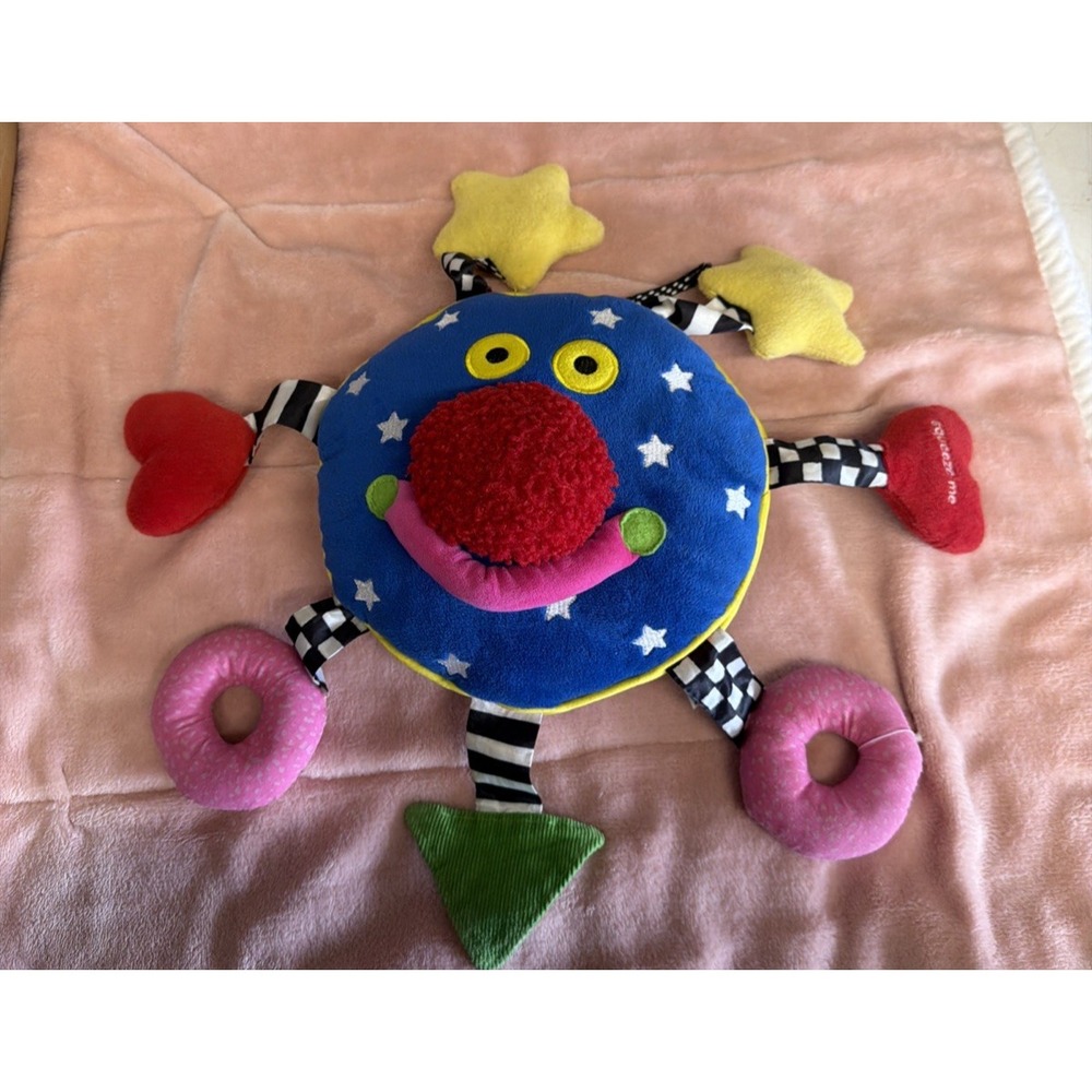VTG. MANHATTAN TOY COMPANY HIGH CONTRAST LARGE WHOOZIT BABY EINSTEIN